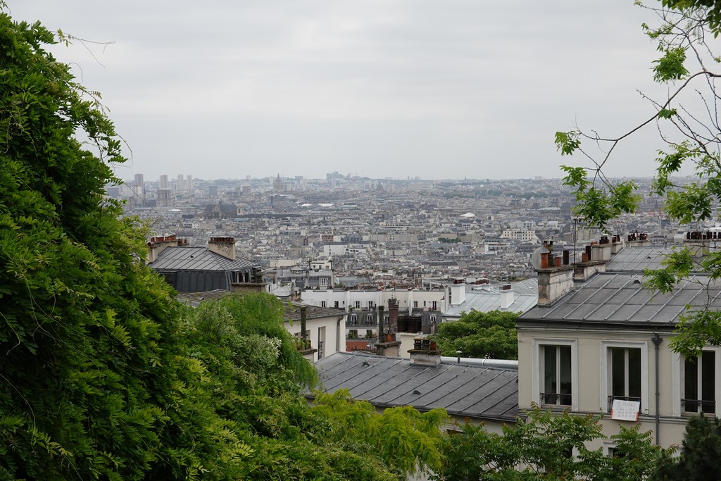 Paris: View from Montmartre