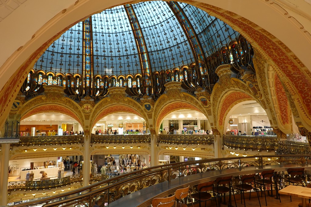 Paris: Galeries Lafayette Haussmann